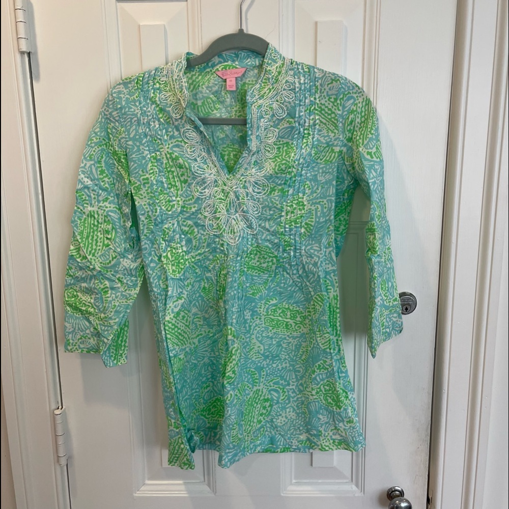 Lilly Pulitzer tunic. XS.